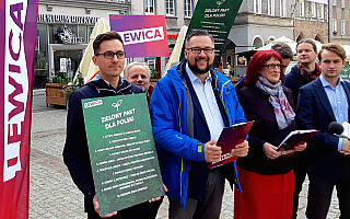 Kandydaci Lewicy przedstawili „Zielony pakt dla Polski” i zapowiadają większe dotacje na energię odnawialną
